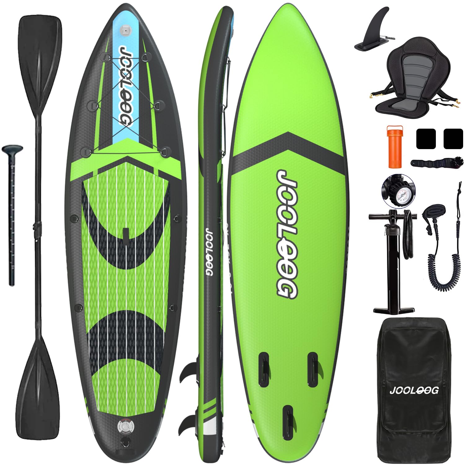 JOOLOOG Inflatable Stand Up Paddle Board 10'6